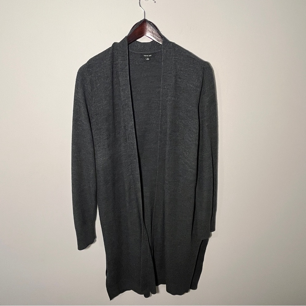 Verve Ami Charcoal Cardigan Sweater